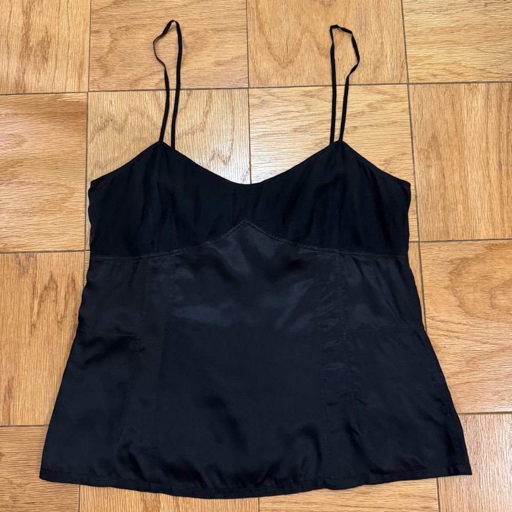 NWT Marc Jacobs Black Silk Blouse